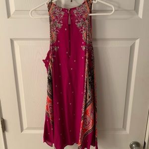 Free People Purple Paisley Dress